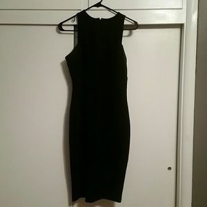 Black cocktail dress